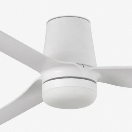 FARO 33828WT-1TW - LED himmennettävä kattovalo PUNT TUB M LED/18W/230V 3000/4200/6500K valkoinen halkaisija 132 cm Wi-Fi Tuya + kauko-ohjaus