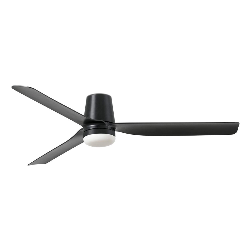 FARO 33830-1TW - LED himmennettävä kattovalo PUNT TUB M LED/18W/230V 3000/4200/6500K halkaisija 130 cm musta + kauko-ohjaus
