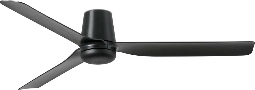 FARO 33830WT - Kattotuuletin PUNT TUB M musta halkaisija 132 cm Wi-Fi Tuya + kauko-ohjaus