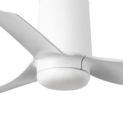 FARO 33832 - Kattotuuletin MINI PUNT TUB S valkoinen halkaisija 90 cm + kauko-ohjaus