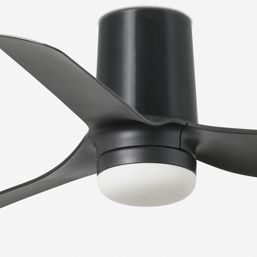 FARO 33834-1TW - LED himmennettävä kattovalo MINI PUNT TUB S LED/10W/230V 2700/4000/6000K halkaisija 90 cm musta + kauko-ohjaus