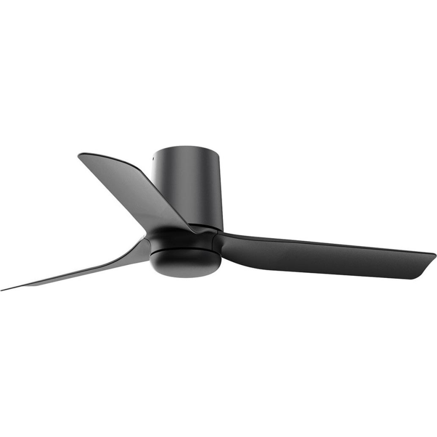 FARO 33834-Kattotuuletin MINI PUNT TUB S musta halkaisija 90 cm + kauko-ohjaus