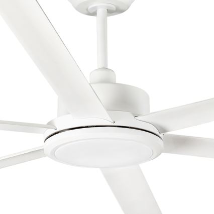 FARO 34206 - Kattotuuletin ROTTERDAM XXL valkoinen halkaisija 250 cm + kauko-ohjaus
