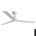 FARO 34274 - Kattotuuletin MARINE M valkoinen halkaisija 125 cm IP44 + kauko-ohjaus