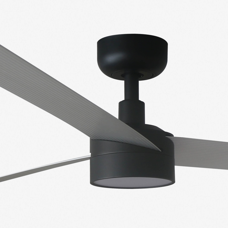 FARO 34287-1TW - LED himmennettävä kattovalo CRUISER XL LED/18W/230V 2700/4000/6500K halkaisija 160 cm musta/harmaa + kauko-ohjaus