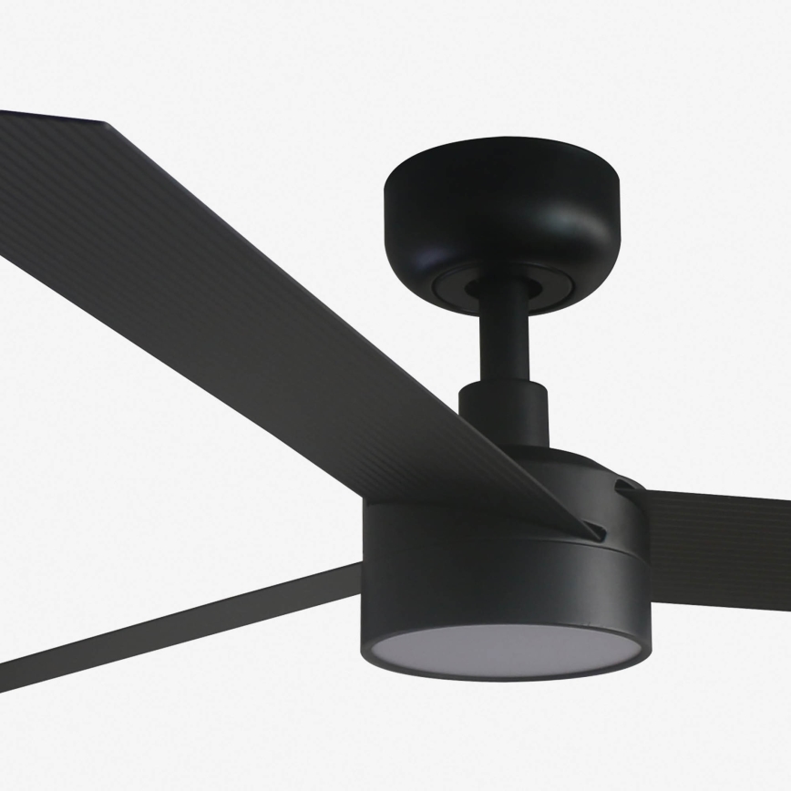 FARO 34291-1TW - LED himmennettävä kattotuuletin CRUISER LED/20W/230V 2700/4000/6500K halkaisija 132 cm musta + kaukosäädin