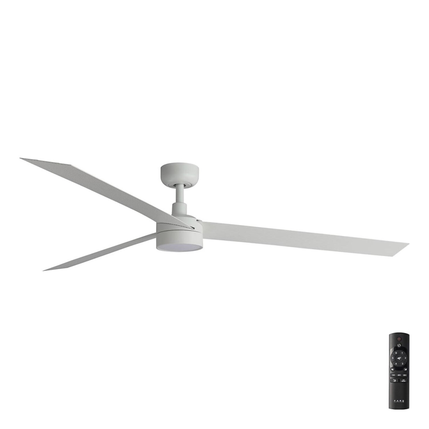 FARO 34292-1TW - LED Himmennettävä tuuletin CRUISER LED/20W/230V 2700/4000/6500K halkaisija 160 cm valkoinen + kauko-ohjaus