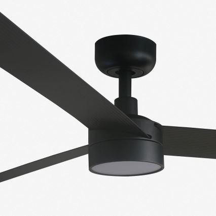 FARO 34293-1TW - LED himmennettävä kattovalo CRUISER XL LED/18W/230V 2700/4000/6500K halkaisija 160 cm musta + kauko-ohjaus