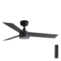 FARO 34296-1TW - LED himmennettävä kattovalo RUDDER S LED/18W/230V 2700/4000/6500K halkaisija 106 cm musta + kauko-ohjaus