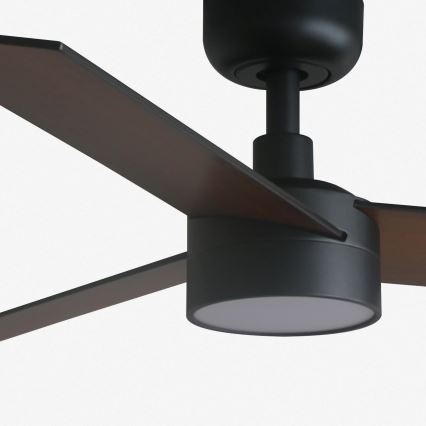 FARO 34296-1TW - LED himmennettävä kattovalo RUDDER S LED/18W/230V 2700/4000/6500K halkaisija 106 cm musta + kauko-ohjaus