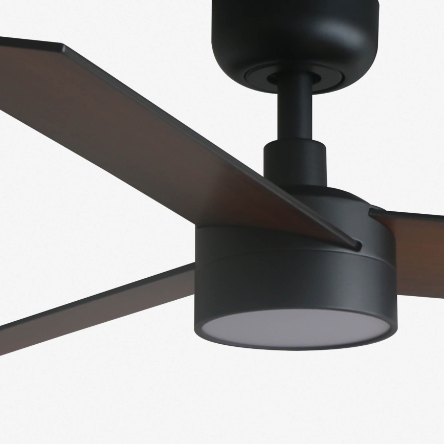 FARO 34296-1TW - LED himmennettävä kattovalo RUDDER S LED/18W/230V 2700/4000/6500K halkaisija 106 cm musta + kauko-ohjaus