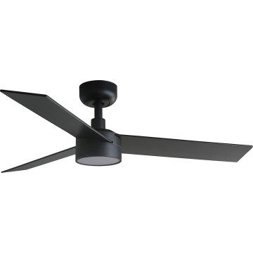 FARO 34296WT-1TW - LED himmennettävä kattovalo RUDDER S LED/18W/230V 2700/4350/6000K musta/ruskea halkaisija 106 cm Wi-Fi Tuya + kauko-ohjaus