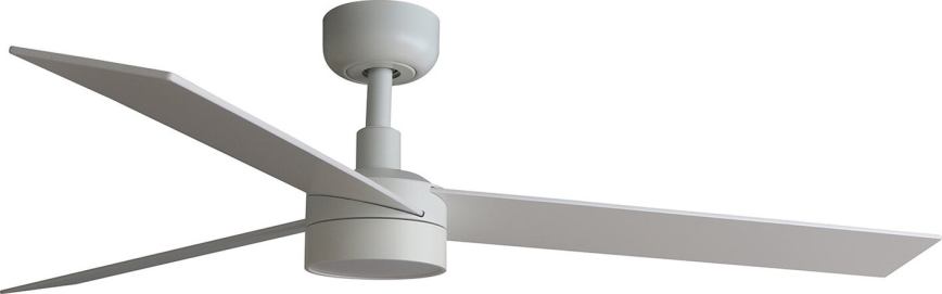 FARO 34297WT-1TW - LED himmennettävä tuuletin RUDDER L LED/18W/230V 2700/4350/6000K valkoinen halkaisija 132 cm Wi-Fi Tuya + kauko-ohjaus