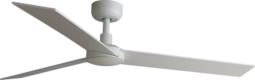 FARO 34297WT - Kattotuuletin RUDDER L valkoinen/beige halkaisija 132 cm Wi-Fi Tuya + kauko-ohjaus