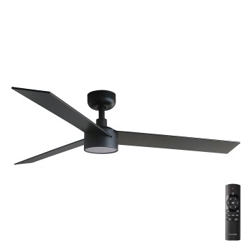 FARO 34298-1TW - LED Himmennettävä tuuletin RUDDER L LED/20W/230V 2700/4000/6500K halkaisija 132 cm + kauko-ohjaus