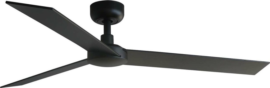 FARO 34298WT - Kattotuuletin RUDDER L musta/wenge halkaisija 132 cm Wi-Fi Tuya + kauko-ohjaus