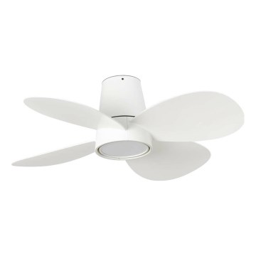 FARO 34315 - LED himmennettävä kattovalo KLOVER S LED/20W/230V 2700/4000/6500K valkoinen halkaisija 80 cm + kauko-ohjaus