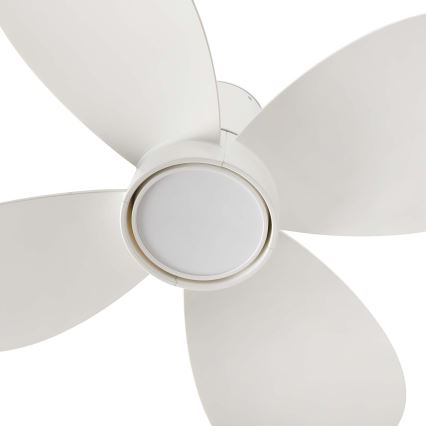 FARO 34315WT - LED himmennettävä kattovalo KLOVER TUB S LED/20W/230V 2700/4000/6500K valkoinen halkaisija 80 cm Wi-Fi Tuya + kauko-ohjaus