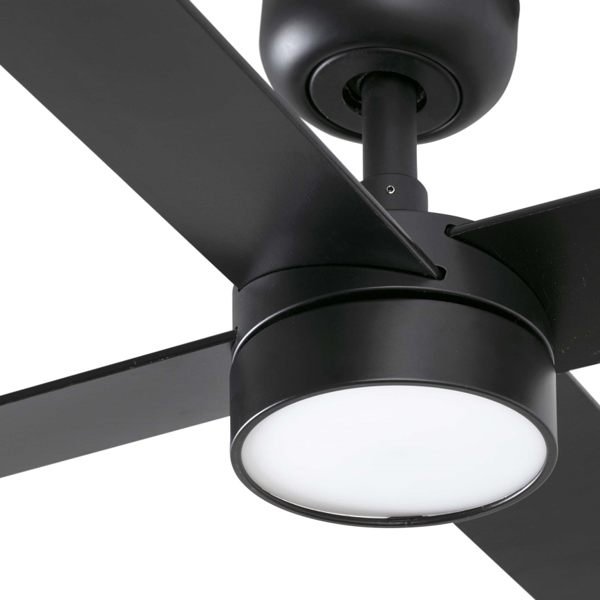 FARO 34356WT-1TW - LED himmennettävä kattovalo RUDDER L LED/18W/230V 2700/4350/6000K ruskea/musta halkaisija 132 cm Wi-Fi Tuya + kauko-ohjaus