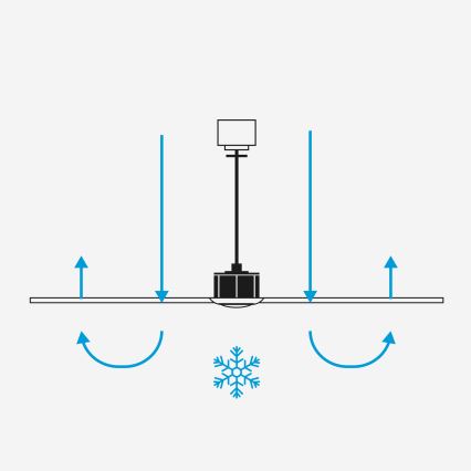 FARO 34362WT-11L - Kattotuuletin OUTWOOD L 1xE27/15W/230V ruskea/musta halkaisija 150 cm Wi-Fi Tuya IP44 + kauko-ohjaus
