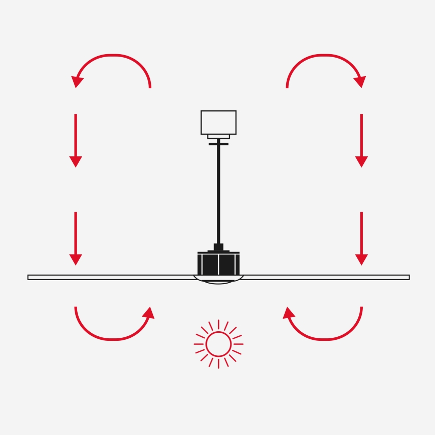 FARO 34362WT-11L - Kattotuuletin OUTWOOD L 1xE27/15W/230V ruskea/musta halkaisija 150 cm Wi-Fi Tuya IP44 + kauko-ohjaus