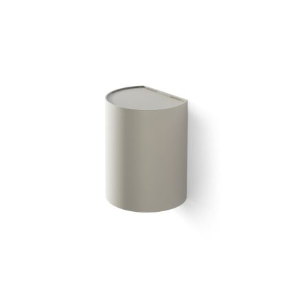 FARO 40524 - Seinävalaisin SOLE 1xGU10/8W/230V harmaa pyöreä