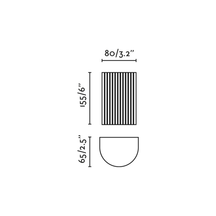 FARO 40542 - Seinävalaisin SOLE 2xGU10/8W/230V valkoinen aallotettu pyöreä