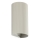 FARO 40544 - Seinävalaisin SOLE 2xGU10/8W/230V harmaa aallotettu pyöreä