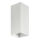 FARO 40565 - Seinävalaisin SOLE 2xGU10/8W/230V valkoinen aallotettu kulmikas