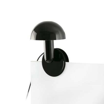 FARO 56100 - Pöytävalaisin pidikkeellä 2in1 BELA 1xE27/15W/230V musta