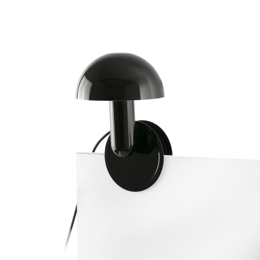 FARO 56100 - Pöytävalaisin pidikkeellä 2in1 BELA 1xE27/15W/230V musta