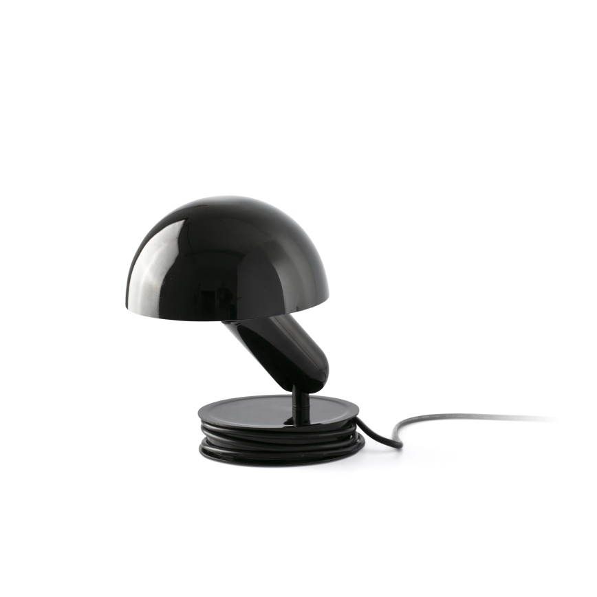 FARO 56100 - Pöytävalaisin pidikkeellä 2in1 BELA 1xE27/15W/230V musta