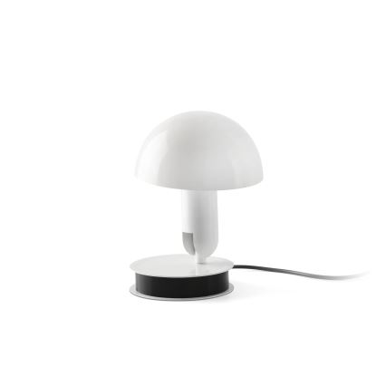 FARO 56101 - Pöytävalaisin pidikkeellä 2in1 BELA 1xE27/15W/230V valkoinen