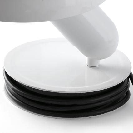 FARO 56101 - Pöytävalaisin pidikkeellä 2in1 BELA 1xE27/15W/230V valkoinen