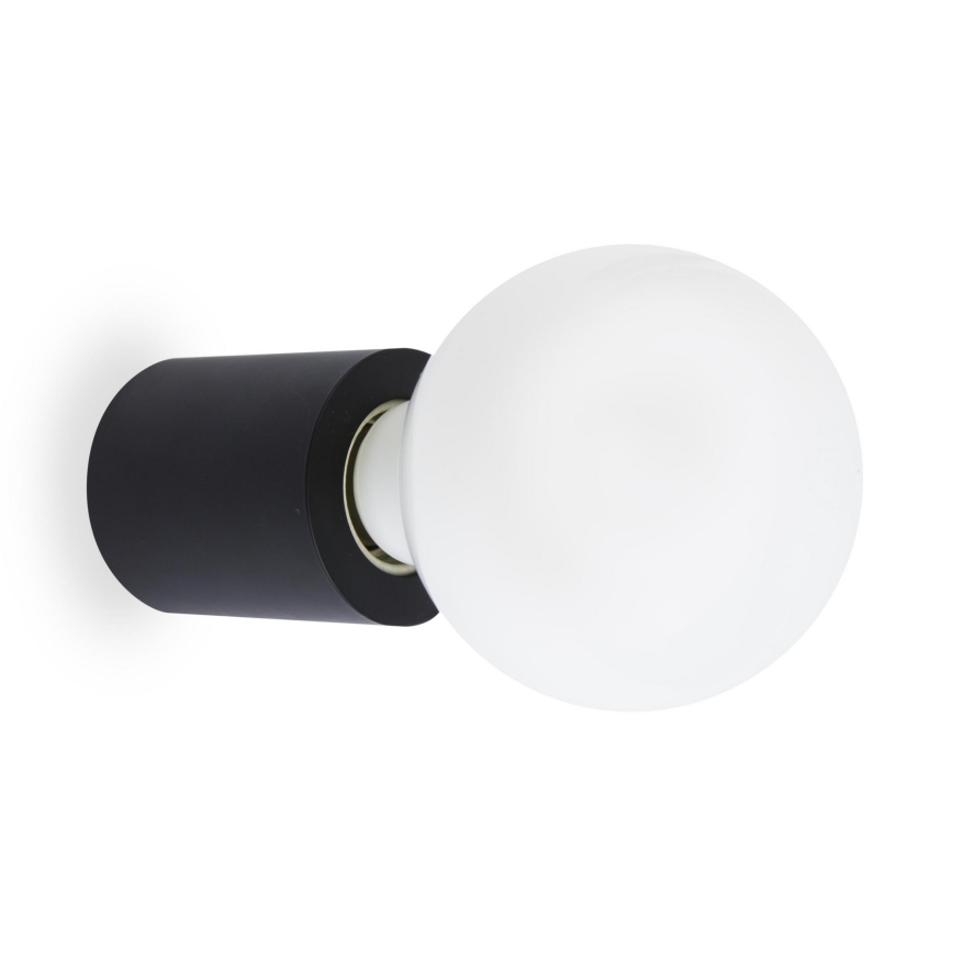 FARO 62151 - Seinävalaisin TEN 1xE27 / 20W / 230V musta