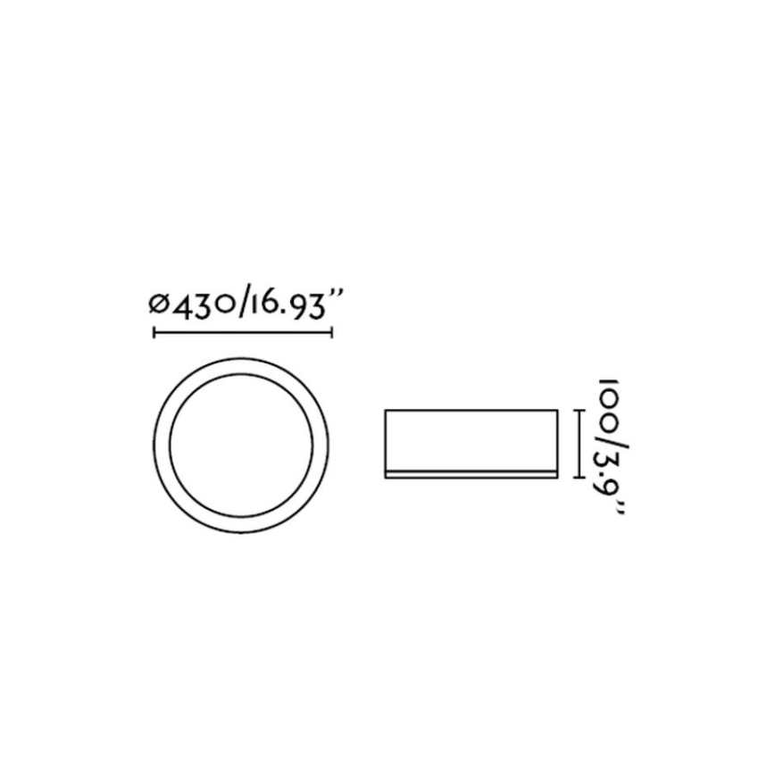 FARO 63399 - Kylpyhuoneen kattovalo KAO LED/35W/230V IP44