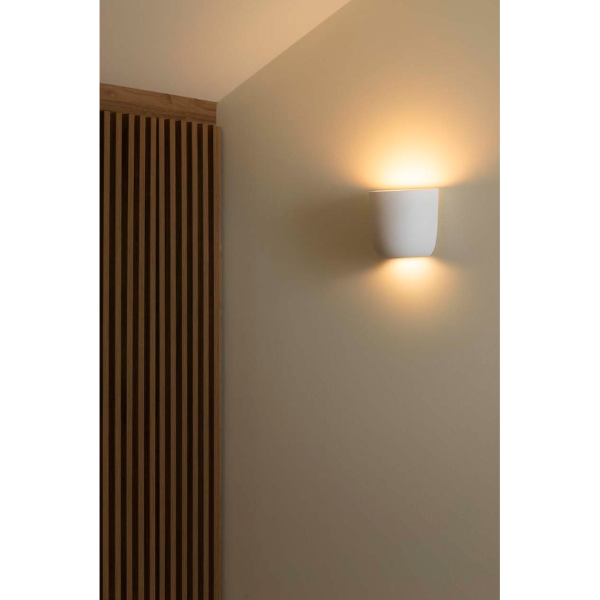 FARO 63428 - Seinävalaisin KAPPU 1xE14/7W/230V 15,8x15 cm valkoinen
