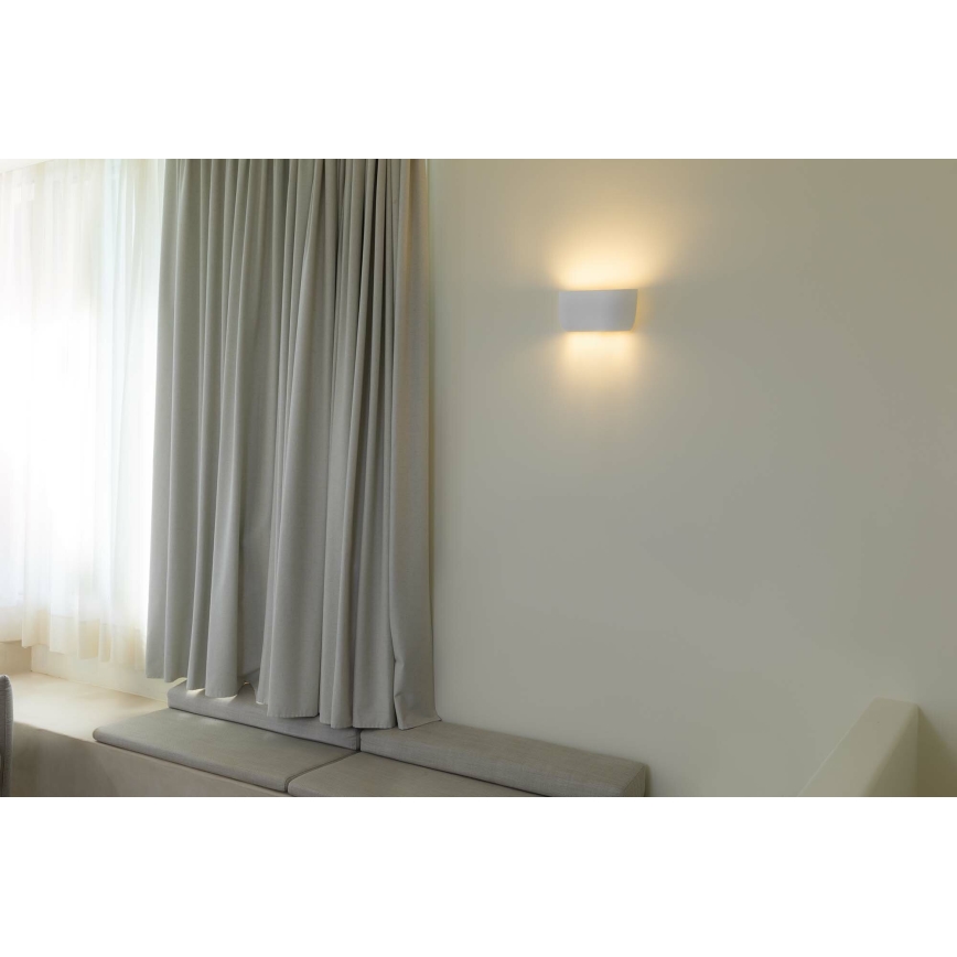 FARO 63430 - Seinävalaisin KAPPU 2xE14/7W/230V 16,8x30 cm valkoinen