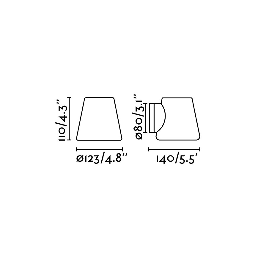 FARO 63510 - Kylpyhuoneen seinävalaisin BIANCA 1xG9 / 6W / 230V IP44