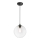 FARO 64128 - Kattokruunu narulla CLARA 1xE27/100W/230V