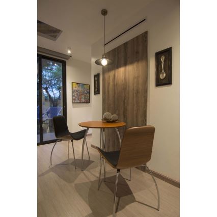 FARO 64133 - Kattokruunu narulla MARLIN 1xE27/60W/230V