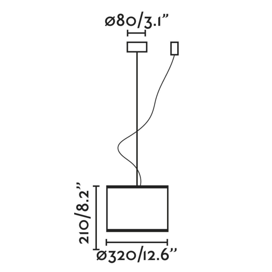 FARO 64314-48 - Kattokruunu johdossa MAMBO 1xE27/15W/230V rottinki/musta