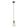 FARO 65134 - Kattokruunu narulla ART 1xE27/60W/230V