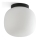 FARO 68611 - Kattovalo AMELIA 1xE27/15W/230V IP44 valkoinen/musta