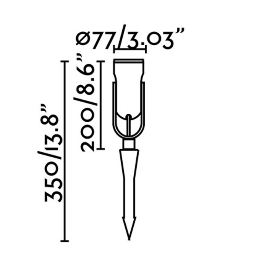 FARO 70037 - LED-ulkovalo SLOT-35 LED/14W/230V IP65 3000K