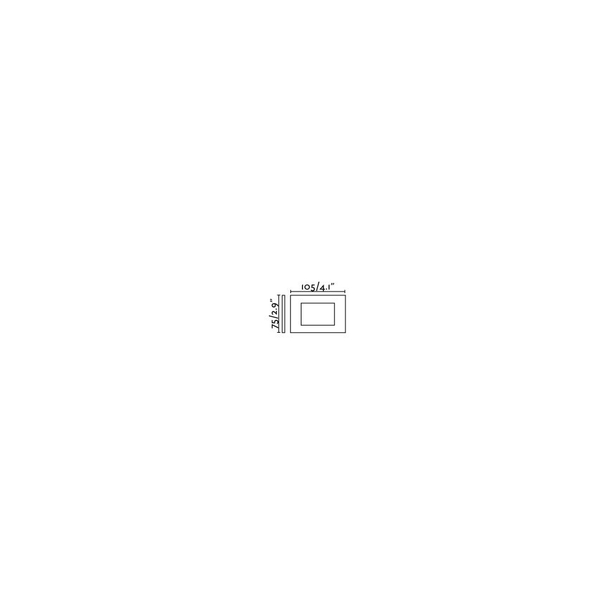 FARO 70162 - Upotettu LED-ulkovalo SPARK-1 LED/5W/230V IP65