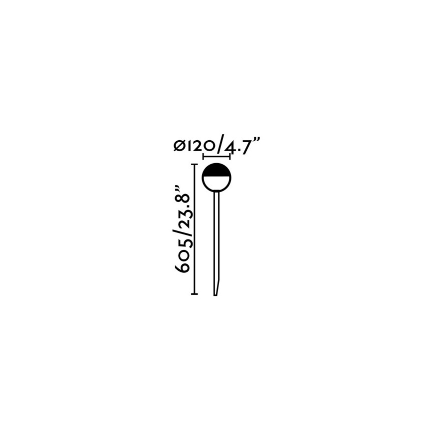 FARO 70245 - LED-ulkolamppu PICCOLA LED/8W/230V IP65