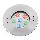 FARO 70456 - Upotettava LED-RGB-ulkovalo EDEL LED/18W/24V IP68