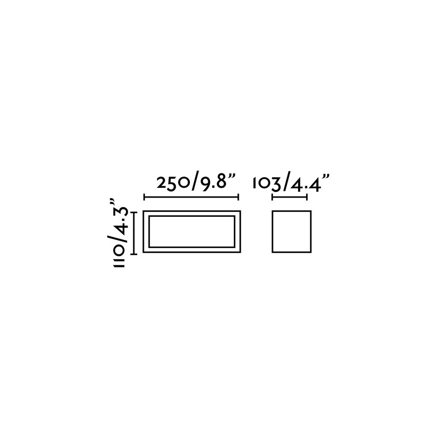 FARO 70573 - Ulkoseinävalaisin TEJO 1xE27/20W/230V IP54
