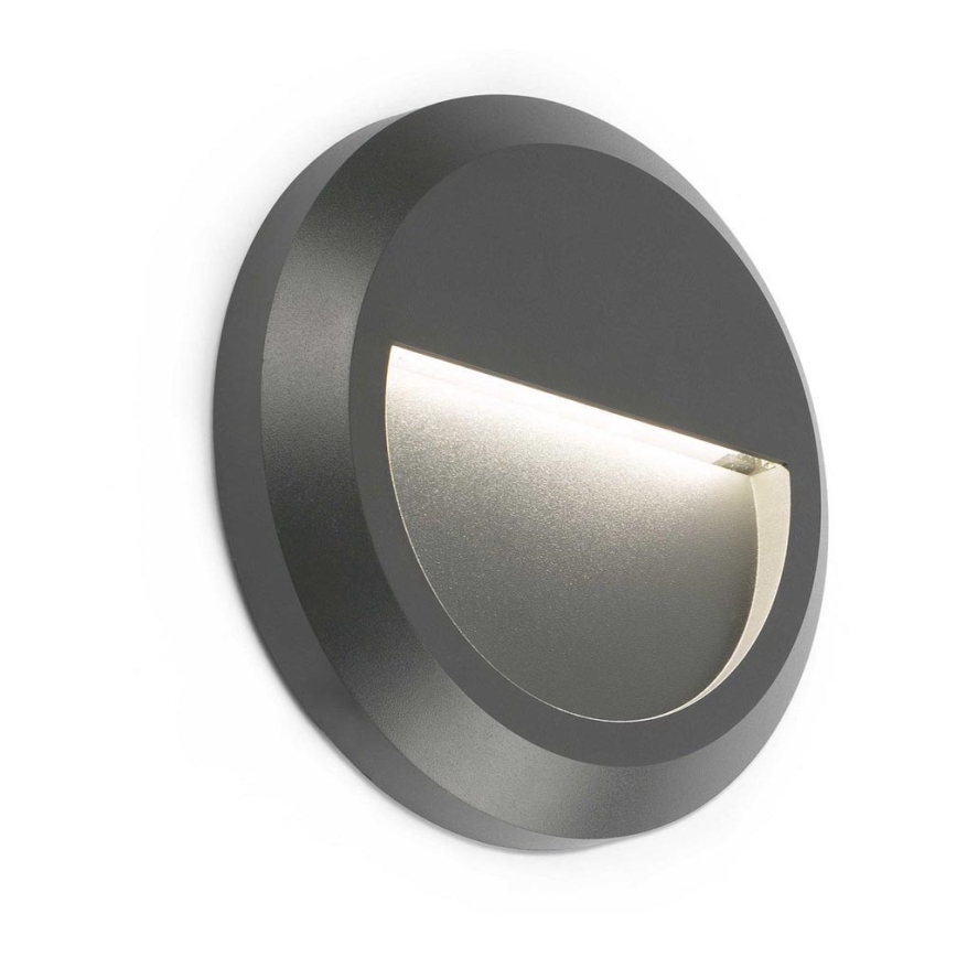FARO 70656 - LED-ulkoseinävalaisin GRANT-R LED/1W/230V IP65